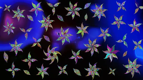 Zentangle soyut çiçekleri. Karalama çiçeği. Düz Çiçek Elementleri Tasarımı. Güzel kumaş deseni. Renkli Bahar Teması eskiz kalıbı. Raster illüstrasyonu.