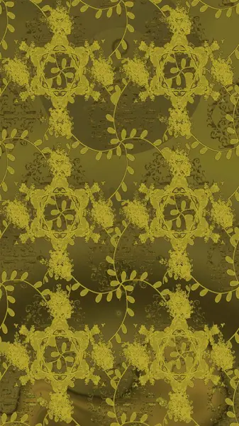 Raster resim. Ultrafashionable kumaş deseni. Organik motifi arka plan. Seamless modeli.