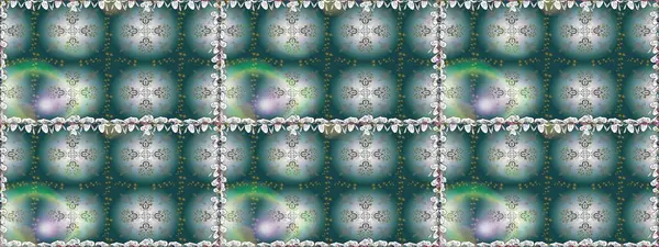 Çiçeksiz desenlerin resmi. Vadinin mavi renkli çiçekleri.