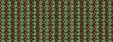 Sevgililer günü ve tebrik kartı konsepti için şık bir davetiye. Kahverengi renkte manzaralı çiçek deseni. Çiçek kompozisyonu, el boyası, hassas şablon. Üst görünüm, yumuşak biçim.