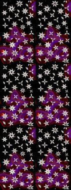 Kızılderili desenli desenli desenli şal deseni. Raster Henna dövme stili. Etnik Mandala süsü. Tekstil, tebrik kartı, boyama kitabı, telefon kılıfı baskısı için kullanılabilir.