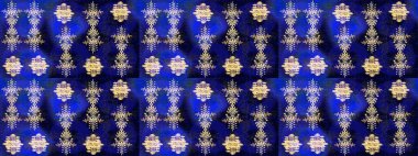 Mavi, siyah ve menekşe rengi ve kar taneleri. Raster illüstrasyonu. Raster Noel soyut renkli arkaplan ve tatlı kar tanesi.