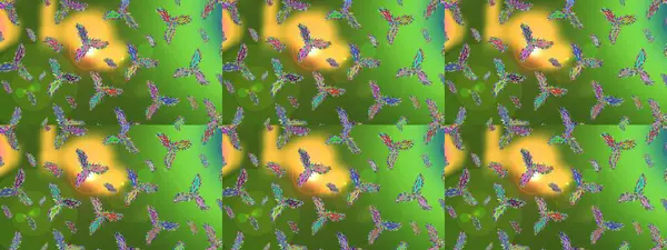 Noel Kar Taneleri Arkaplanı. Şirin desen. Raster illüstrasyonu. Raster Noel soyut renkli arka plan ve tatlı kar tanesi. Kar tanelerinin deseni.