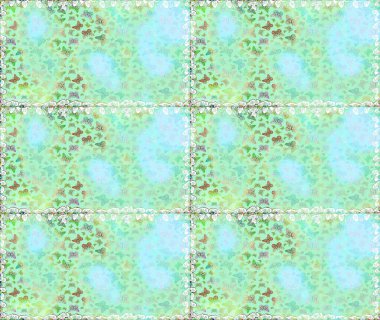 Tarafsız renkler üzerine bir resim. Raster Kelebekleri deseni. Soyut eskiz arka planı. Güzel kumaş tasarımı..