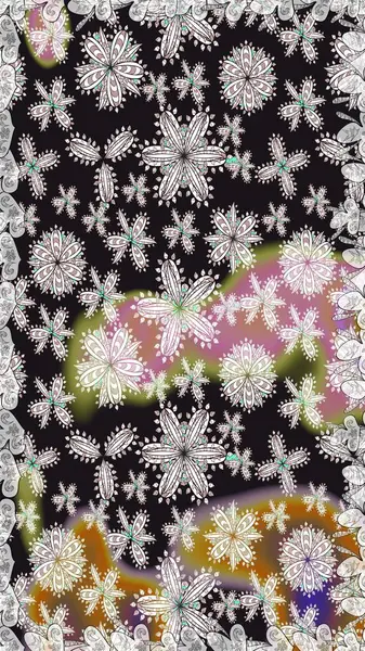 Gri renkli çiçekler. Nazik, sevimli çiçek arkaplanı. Raster çiçek desenli ve çiçekli..