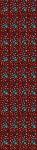 Renkli Bahar Teması eskiz kalıbı. Çiçek desenli çizim. Düz Çiçek Elementleri Tasarımı. Raster illüstrasyonu. Asya tekstil tarzında. Güzel kumaş deseni.