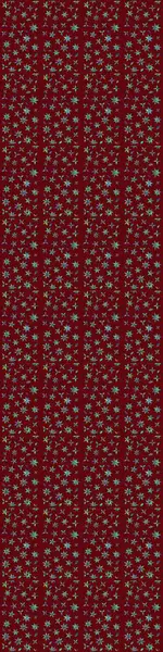 Suluboya tarzında kırmızı renkte çiçekler. Kırmızı renkte çiçeklerle birlikte çiçek deseni çiz..