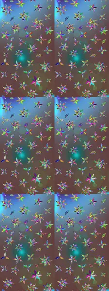 Moda arka planında parlak buketler. Eski usul küçük çiçekli şirin bir eskiz deseni. Raster illüstrasyonu. Kumaş, duvar kâğıdı ve kağıda yazdırmak için gelişen arkaplan.