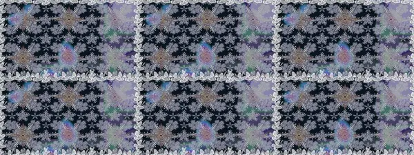 Çiçekler suluboya seamless modeli. Raster şık kumaş deseni.