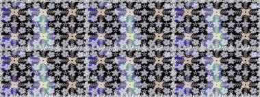 Çiçek desenli raster, nötr çizgi grafik desenli soyut raster arkaplan. Modern stil dokusu.