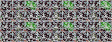 Raster illüstrasyonu. Çiçeksiz desenli arka plan, darbeler, sıçramalar, yaz çiçekleri. Gri renkli çiçekler.