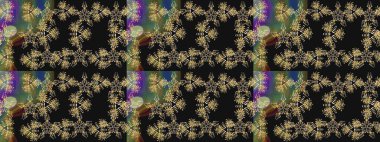 Raster illüstrasyonu. Raster Noel soyut renkli arka plan ve tatlı kar tanesi. Kar taneleriyle gri, kahverengi ve yeşil renkler.