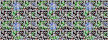 Çiçekli karalama şeklinde Raster çiçek deseni. Yumuşak, bahar çiçekli arka plan. Tarafsız renklerde çiçekler.