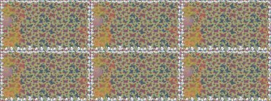 Raster illüstrasyonu. Kusursuz. Tarafsız arka planda gece kelebekleri. Kumaş, tekstil, baskı ve davetiye.