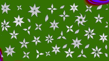 Hoş bir çiçek geçmişi var. Raster illüstrasyonu. Küçük bir çiçekte eskiz deseni. Güzel kumaş deseni.