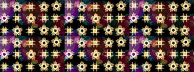 Güzel süs eşyası. Kar taneleri izole edildi. Siyah, kahverengi ve mor renkte kar tanesi süsü. Kar tanesi süsü Raster illüstrasyonu.