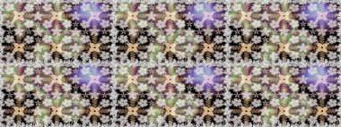 Tekstil ve kapak tasarımı için mükemmel. Tarafsız renklerde çiçekler. El çizimi dikişsiz sonbahar çiçekleri deseni. Renkli, nötr, pürüzsüz desen. Doodle tarzı.