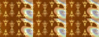 Renkli Bahar Teması eskiz kalıbı. Düz Çiçek Elementleri Tasarımı. Raster illüstrasyonundaki çiçek desenli çizim. Süslü kumaş deseni.