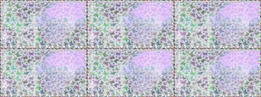 Moda Kumaşı Tasarımı. Sonsuz. Raster. Kelebekli kusursuz soyut çiçek arkaplanı. Çizim, karalama, karalama.