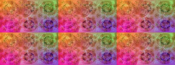 Renkli elementlerle Raster ilginç desen.