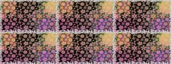 Raster çiçek izi. Çiçeksel gri, pürüzsüz desen. Klasik taslak çizimi.