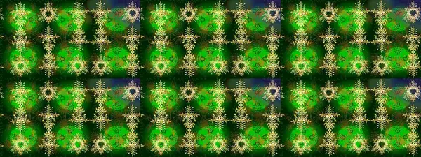 Raster illüstrasyonu. Folk Style. Tekstil için Lacy Fashion Print. Kumaş veya Duvar Kağıdı Tasarımı. Mandalas 'ın dekoratif dokusu. Lace Snowflakes 'in etnik kökü. Şekillendirilmiş Çiçekler.