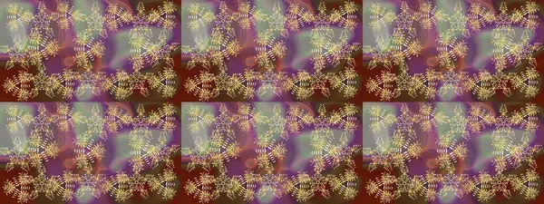 Raster illüstrasyonu. Kahverengi renklerde bahar çiçekleri. Yaprak ve çiçeklerin suluboya resmi, kahverengi renklerdeki çizim deseni.