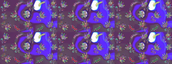 Noel şenliği geçmişi. Karla süslenmiş Noel kar taneleri. Raster illüstrasyonu.