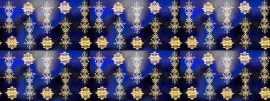 Mavi, siyah ve gri renkli kar taneleri. Noel stili. Raster illüstrasyonu.