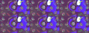 Noel şenliği geçmişi. Karla süslenmiş Noel kar taneleri. Raster illüstrasyonu.