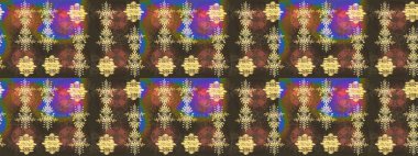 Kahverengi, sarı ve menekşe renkleri üzerine şirin soyut kar taneleri raster tasarımı. Yeni yıl kar tanesi. Düz kar karalama ikonları, kar taneleri silueti Noel afişi için, kartlar.