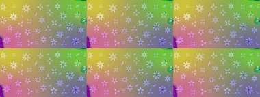 Raster illüstrasyonu. Tarafsız renklerde yaz çiçekleri. Raster çiçek desenli ve çiçekli..