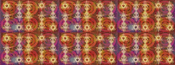 Düz Çiçek Elementleri Tasarımı. Raster illüstrasyonu. Renkli Bahar Teması eskiz kalıbı. Çiçek deseni. Chichi kumaş deseni çiz.