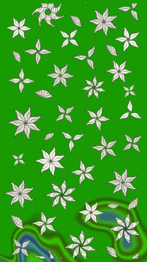 Çizim çiçek deseni duvar kağıdı, web sitesi arka planı, ambalaj kağıdı, davetiye, broşür, afiş veya web sitesi için kullanılabilir. El çizimi Raster çizimi. Karalama elementleri.