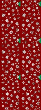 Küçük çiçekte güzel bir desen. Robot resim. Moda baskıları için zarif bir şablon. Küçük renkli çiçekler. Motley illüstrasyonu. Çiçekli yaz çiçekleri.