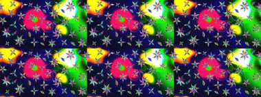 Gri lale çiçekli Raster eskiz deseni. Doğal kozmetik ürünleri, parfüm, çiçekçi dükkanı için bahar ihalesi tasarımı. Paket kağıdı için en iyisi. Karşılama ya da düğün geçmişi olarak kullanılabilir.