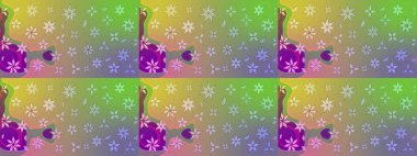 Küçük çiçekteki sevimli çiçek deseni. Raster illüstrasyonu. Tony 'nin kumaş kalıbını çiz. Modaya uygun kumaş deseni.