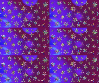 Desen, çizim, çiçek sınırı. Çiçek çelengi. Raster illüstrasyonu. Güzel, parlak, pürüzsüz kumaş, tuval. Kıvırcık, parlak örgü. Klasik eski arkaplan.