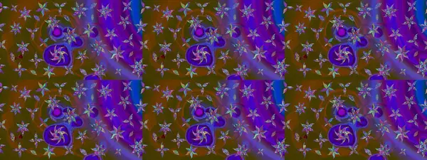 Tropik çiçekler. Gömlek, arka plan modelini çiz. Kahverengi renkte çiçekler.