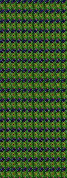 Sevimli çiçek raster deseni. Yeşil renkli çiçekler. Düz Çiçek Elementleri Tasarımı. Renkli Yaz Teması çizim şablonu.