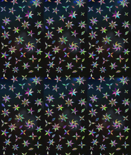 Karalama çiçekleri çizim kalıbı. Raster deseni. Sanat, çiçek tarzına ilham verir ve arka plan bırakır. Gri el çizimi desen.