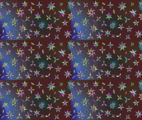 Yapraklı çizim şekli. Davetiye ve kartpostal tasarımı için dekoratif çiçek unsurları. Tekstil için figür. Poster ya da kapak için arka plan. Sevimli zarif çiçekler Raster illüstrasyonu.