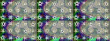 Yeşil, gri ve nötr renklerde Raster altın deseni. Altın kar tanesi basit bir çizim kalıbı. Soyut duvar kâğıdı, ambalaj dekorasyonu. Kışın sembolü, Mutlu Noel tatili, Mutlu yıllar 2019