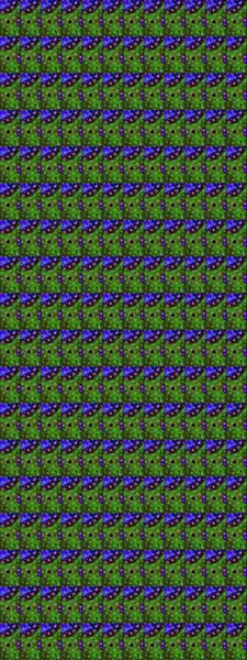 Çiçek izi. Suluboya çizim kalıbı. Suluboya tarzında yeşil renkte çiçekler.