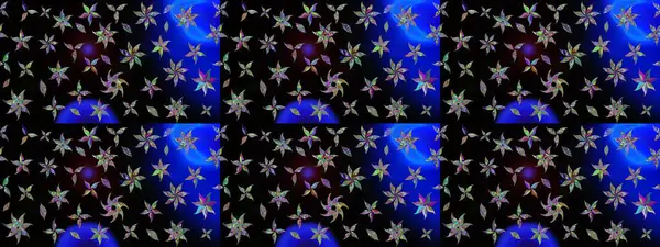 Renkli Bahar Teması eskiz kalıbı. Düz Çiçek Elementleri Tasarımı. Siyah renkte zarif çiçek buketi suluboya. Raster illüstrasyonu.