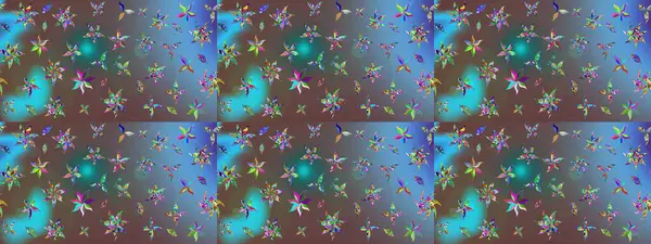 Modern stil dokusu. Çiçek desenli raster, mavi çizgi grafik deseni soyut raster arkaplan.