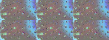 Çiçek izi. Suluboya çizim kalıbı. Suluboya tarzında gri renkte çiçekler.