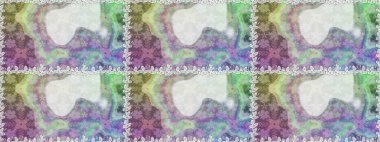 Renkli Yaz Temalı Kusursuz Arkaplan. Gri renkli çiçekler. Raster Illustrasyon 'da moda olmayan çiçek deseni. Düz Çiçek Elementleri Tasarımı.