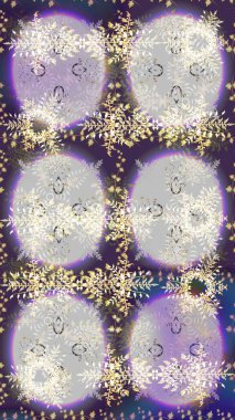 Modern tasarım posteri, kapak tasarımı, nötr, gri ve mor renkli kart tasarımı. Retro stil dokusu, şablon kış elementleri. Kar taneleri tasarımı. Moda olmuş kar taneleri ve elementler Memphis kartları.