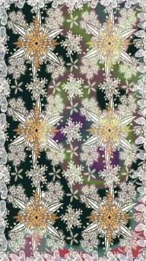 Raster güzel kumaş deseni. Soyut zerafet çiçek arka plan ile seamless modeli.